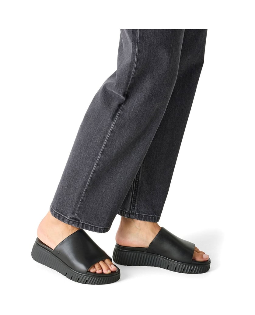 TAMARIS-Pantolette-schwarz