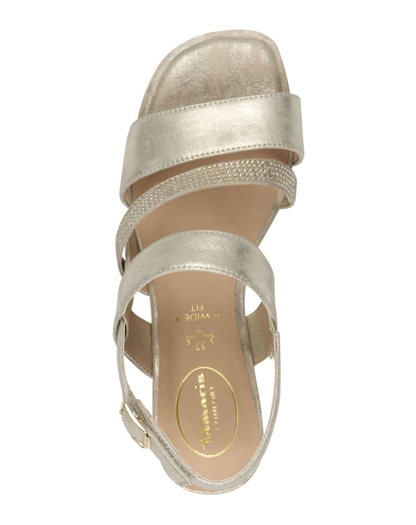 TAMARIS-Sandalette-farblos