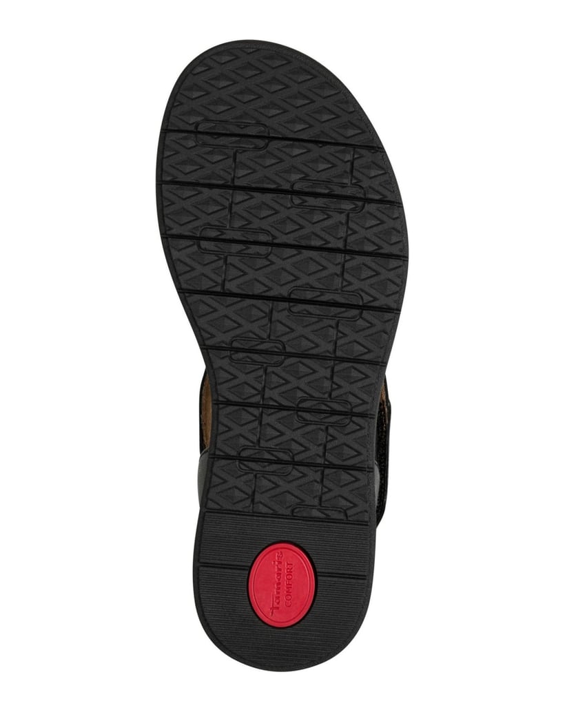 TAMARIS-Sandale-schwarz