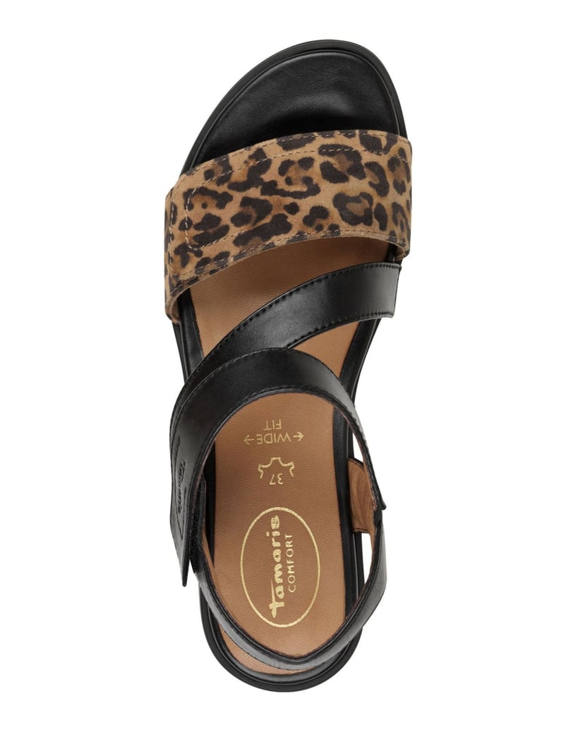 TAMARIS-Sandalette-schwarz