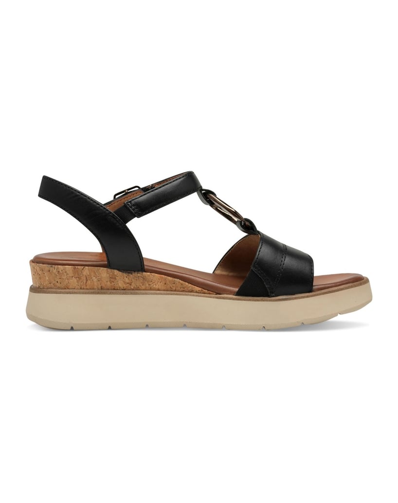 TAMARIS-Sandalette-schwarz