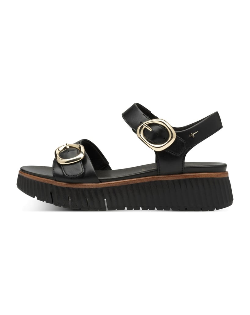 TAMARIS-Sandale-schwarz