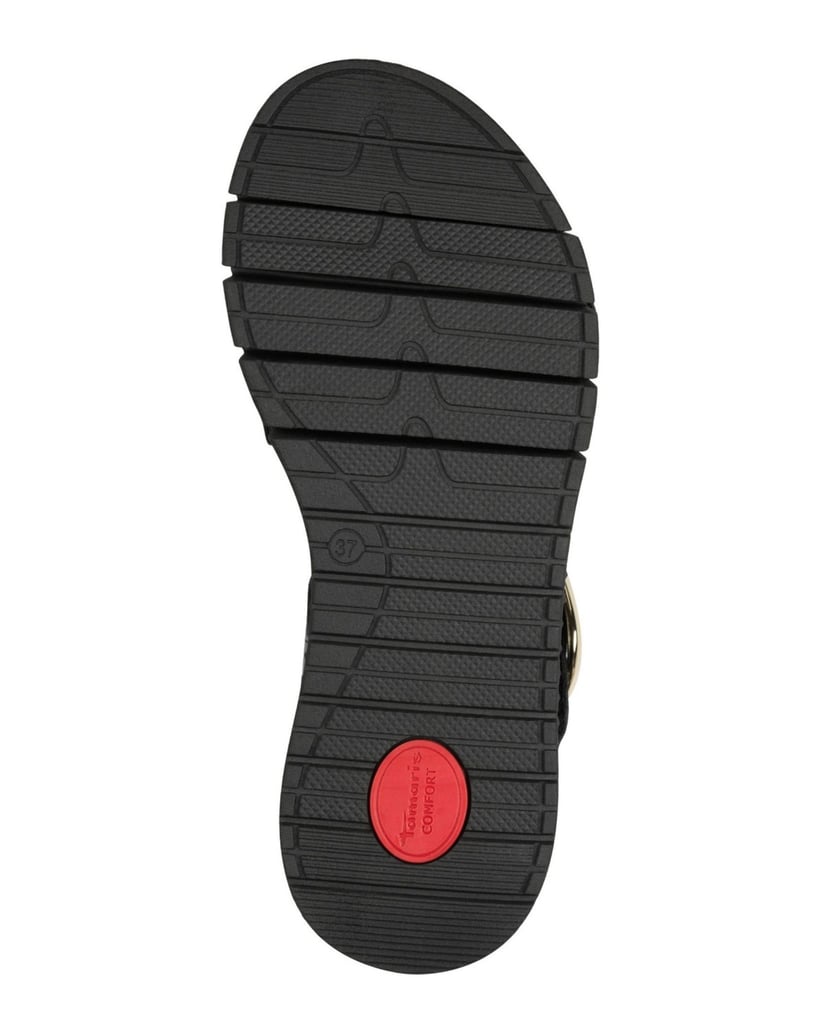 TAMARIS-Sandale-schwarz