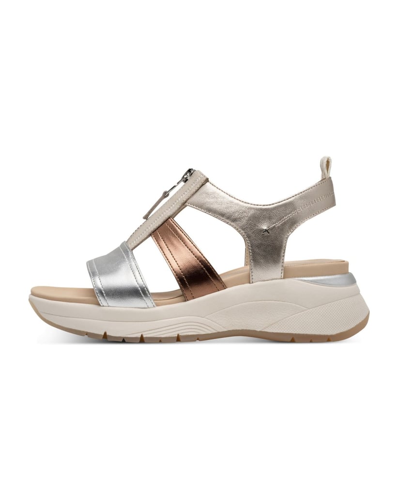 TAMARIS-sandále-bezfarbená