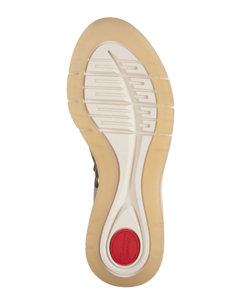 TAMARIS-sandále-bezfarbená