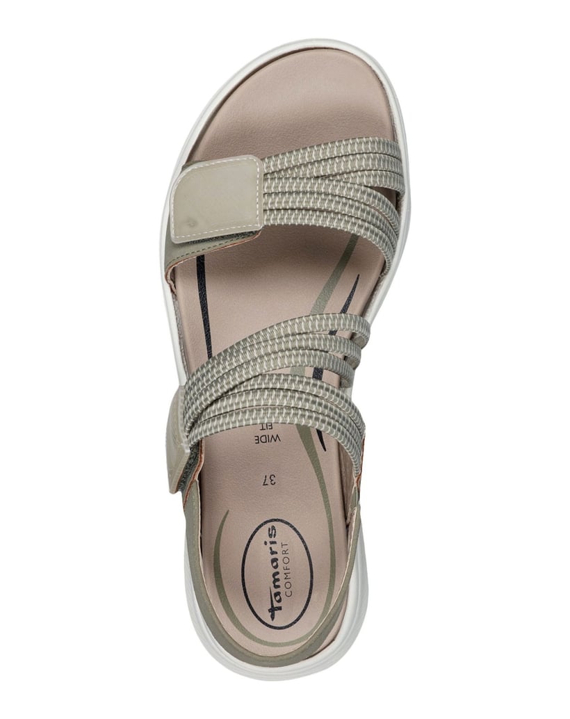 TAMARIS-Sandale-schwarz