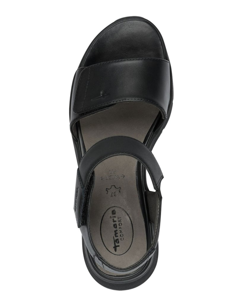 TAMARIS-Sandale-schwarz