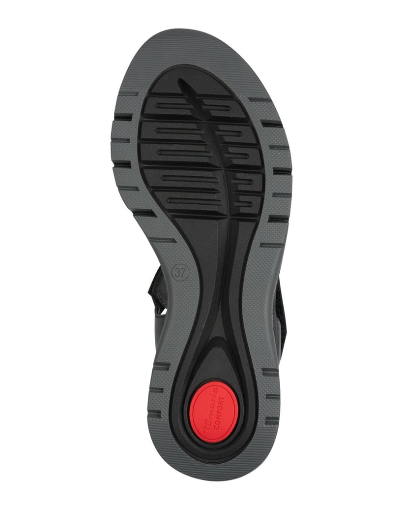 TAMARIS-Sandale-schwarz