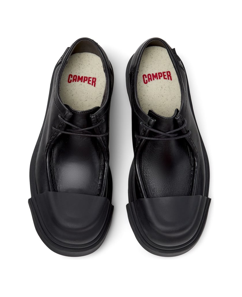 Camper-Schnürschuhe-Junction-schwarz