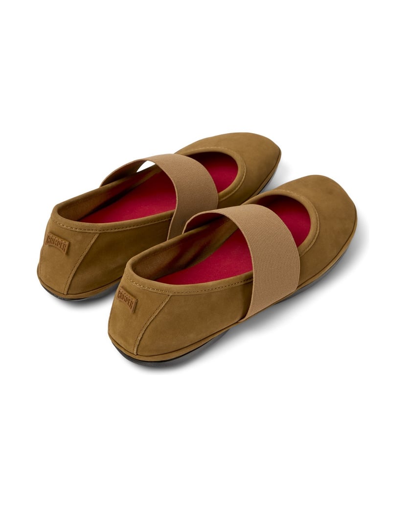 Camper-BALLERINAS-RIGHT-NINA-mittelbraun