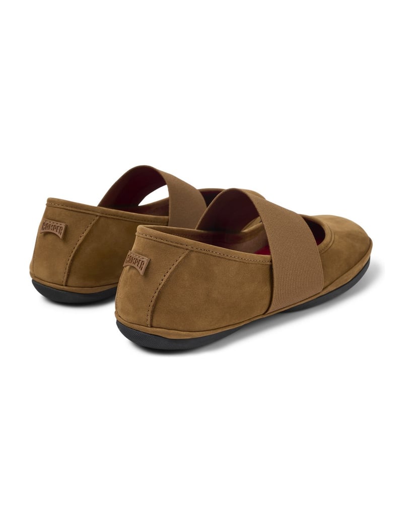 Camper-BALLERINAS-RIGHT-NINA-mittelbraun