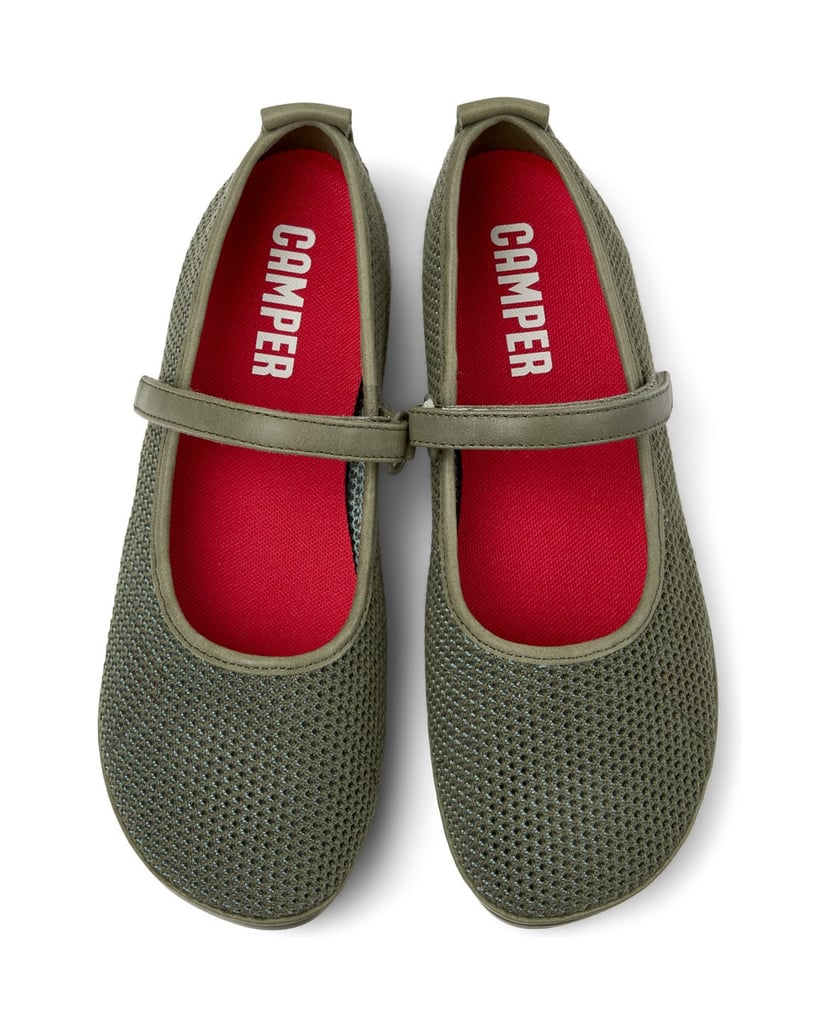 Camper-BALLERINAS-RIGHT-NINA-grün