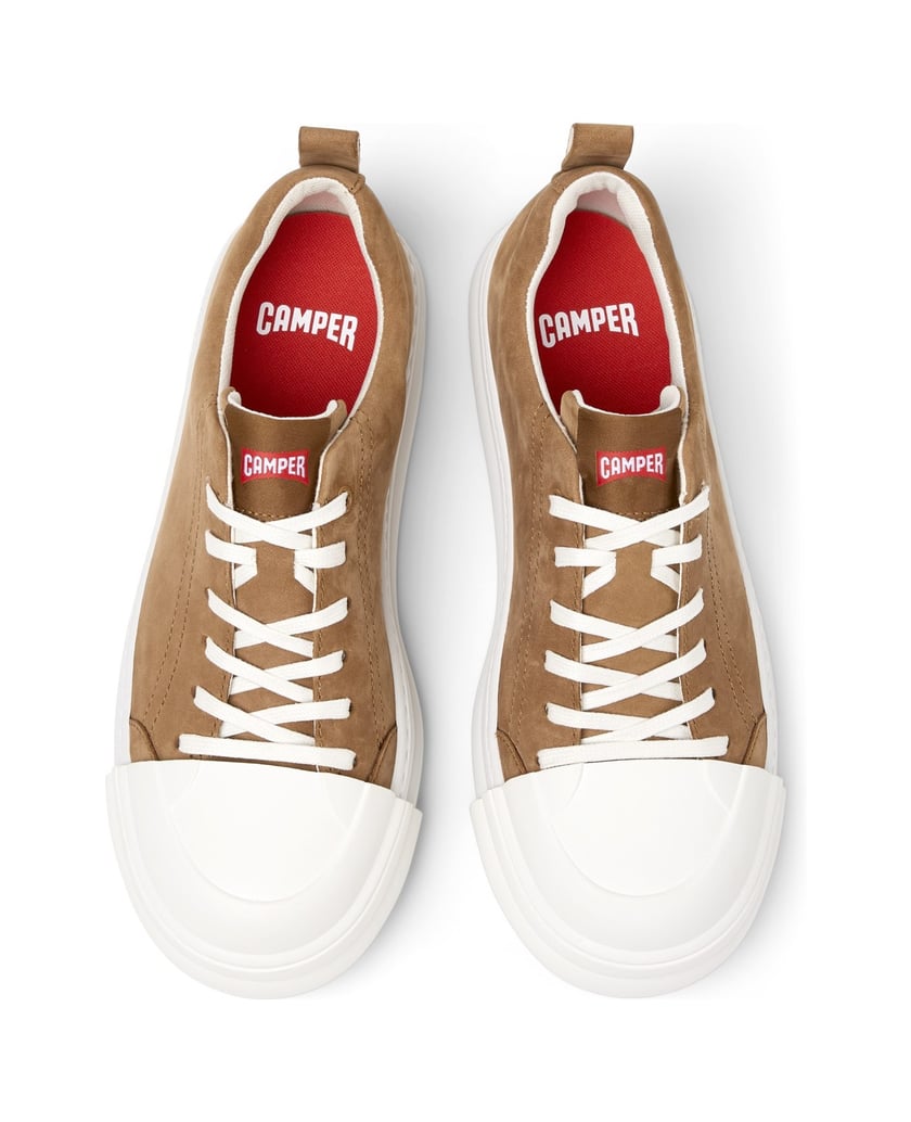 Camper-SCHNÜRSCHUHE-JUNCTION-RUNNER-beige