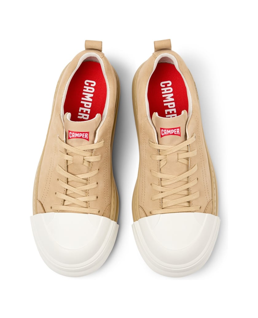 Camper-SCHNÜRSCHUHE-JUNCTION-RUNNER-beige