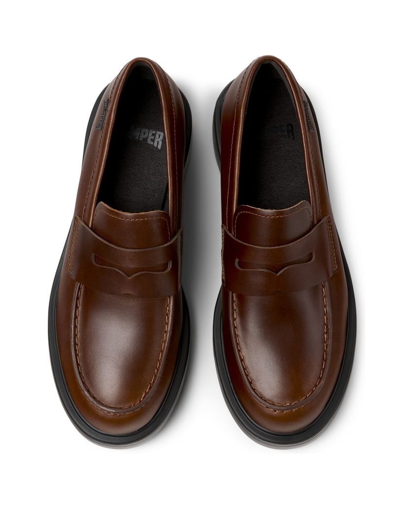 Camper-MOKASSINS-DEAN-mittelbraun