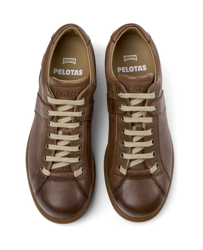 Camper-Sneaker-Pelotas-Ariel-mittelbraun