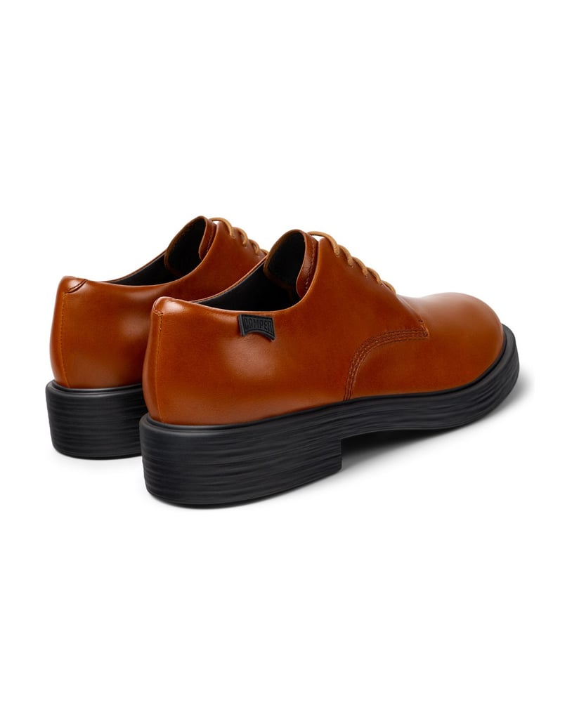 Camper-Schnürschuhe-Dean-mittelbraun