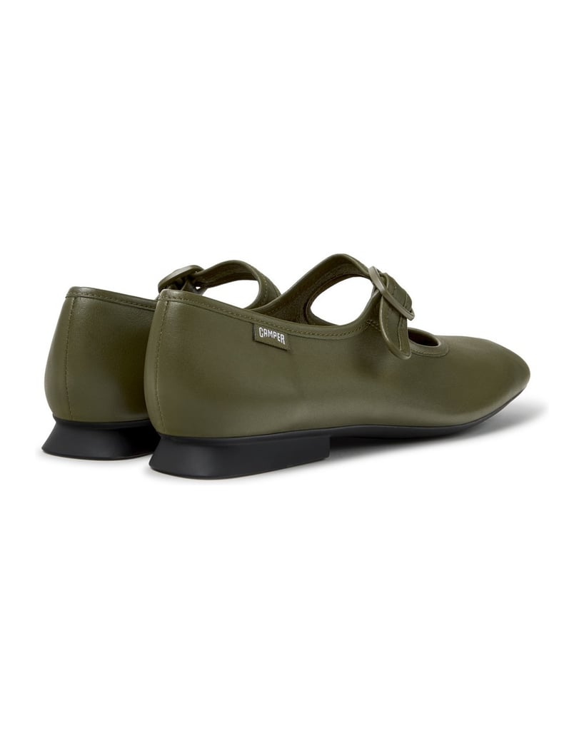 Camper-Ballerinas-Casi-Myra-dunkelgrün