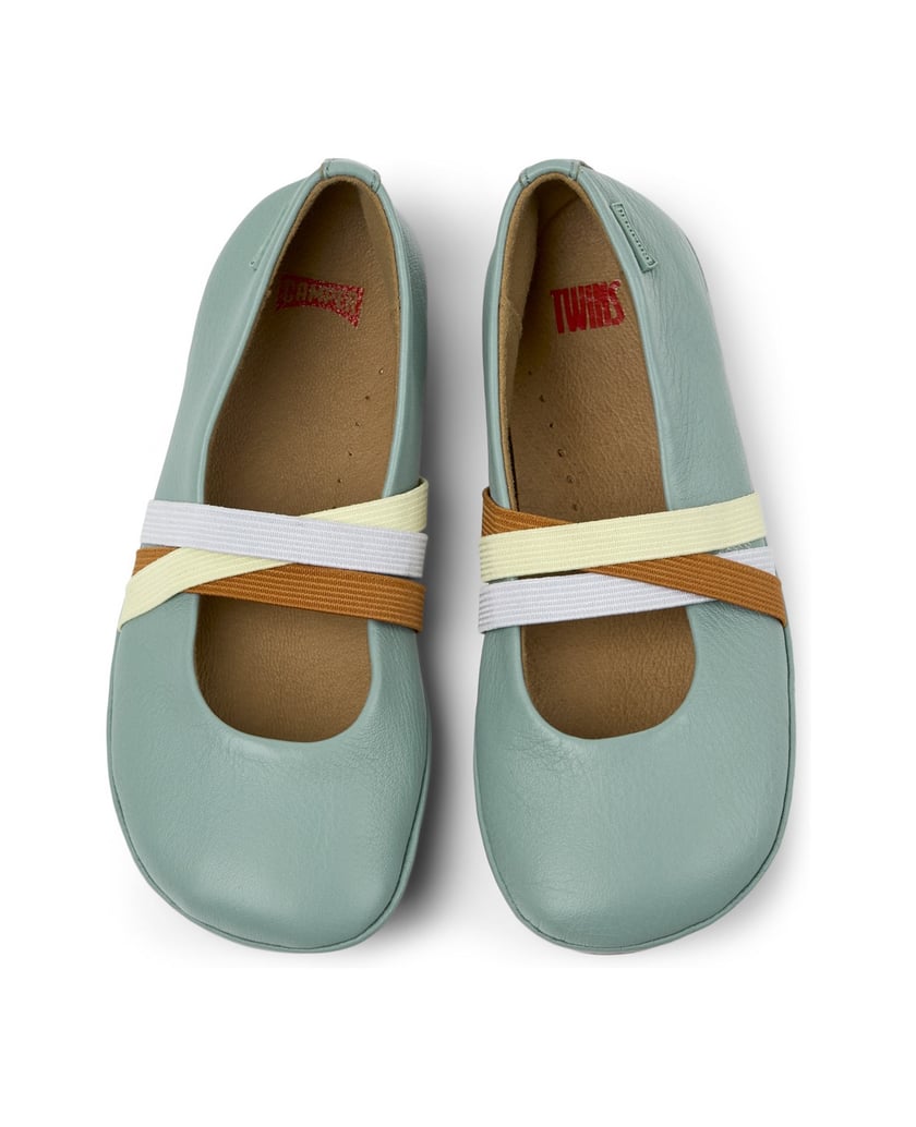 Camper-BALLERINAS-RIGHT---TWINS-grün