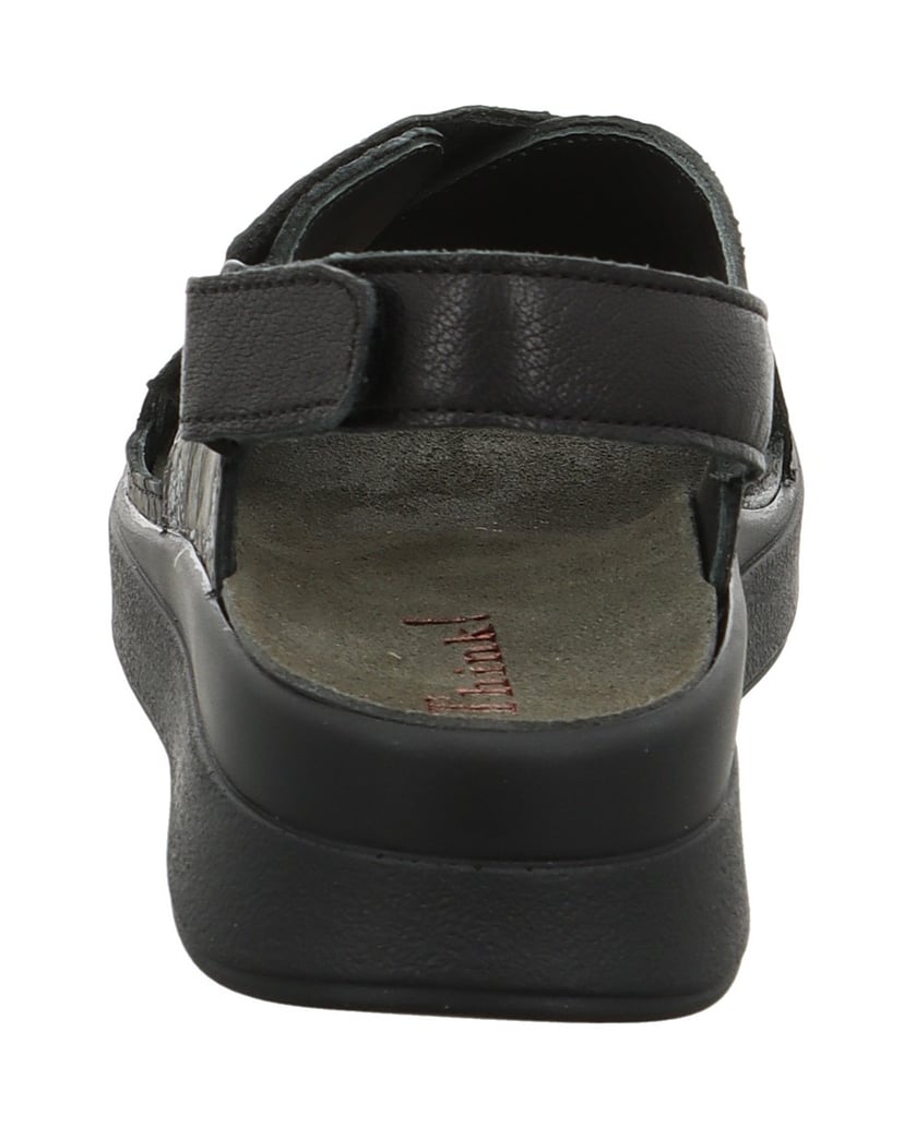 Think-Tieffußbett-Sandale-MEGGIE-schwarz