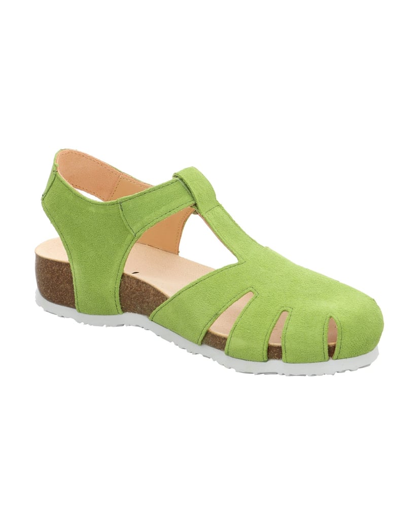 Think-Tieffußbett-Sandale-JULIA-hellgrün