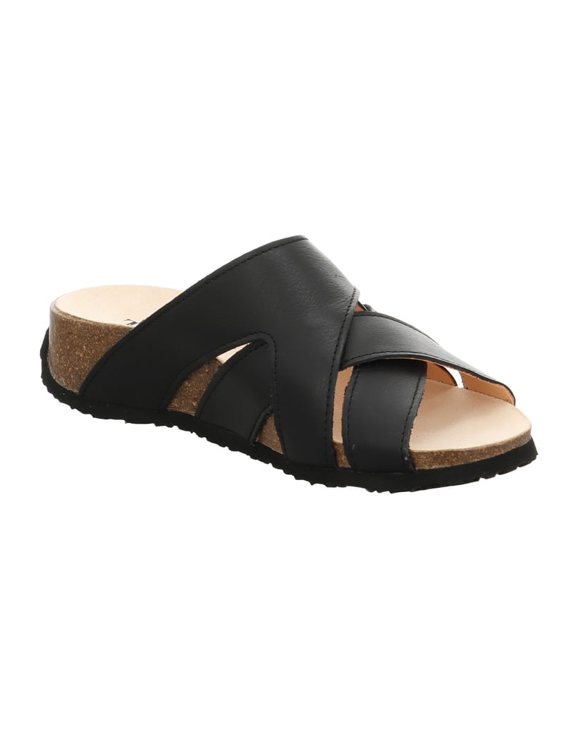 Think-Tieffußbett-Pantolette-MIZZI-schwarz