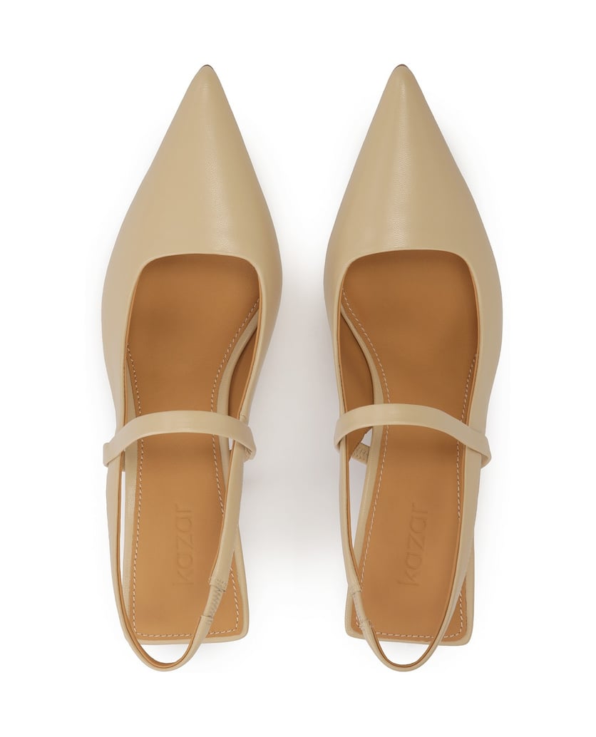 Kazar-Beigefarbene-Pumps-mit-offenem,-quadrati-beige