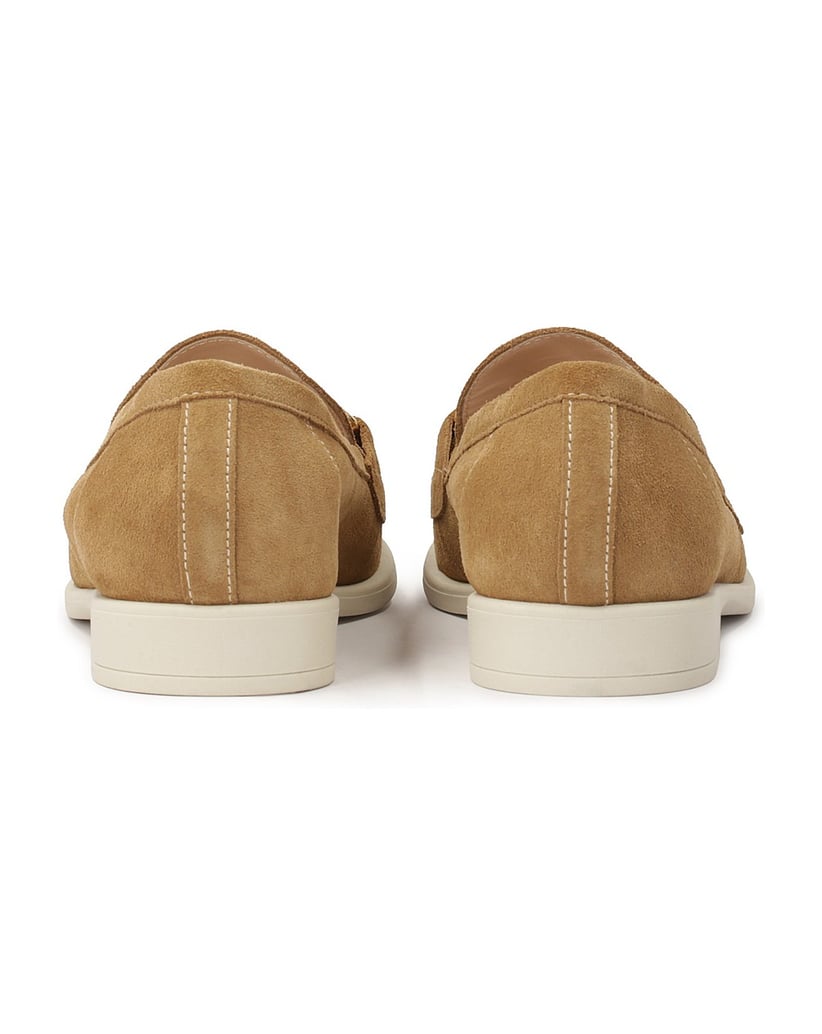Kazar-Light-brown-soft-suede-loafers-ťavia