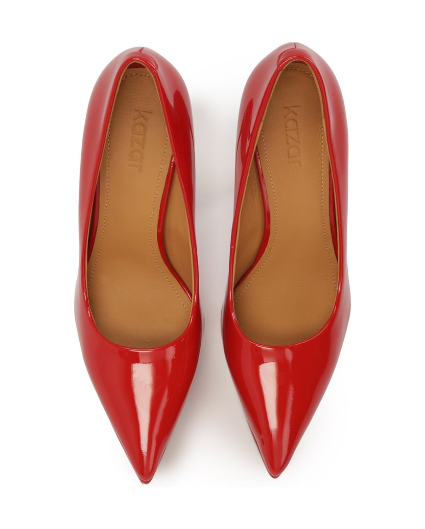 Kazar-Rot-lackierte-Plateau-Pumps-rot