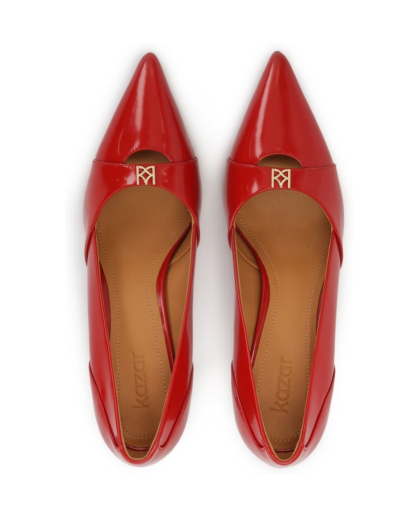 Kazar-Rote-Pumps-mit-ausgeschnittenem-Schaft-schwarz