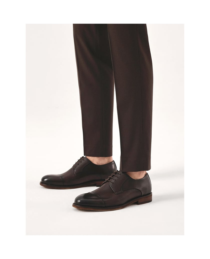 Kazar-Braune-Herren-Halbstiefel-mit-überlappen-braun