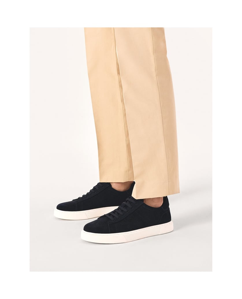 Kazar-Navy-blue-suede-sneakers-tmavě-modrá
