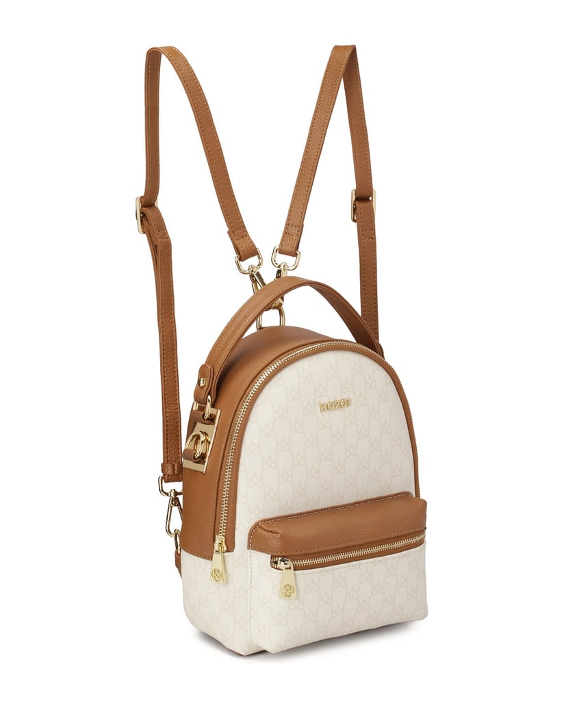 Kazar-Two-tone-leather-2-in-1-backpack-biela