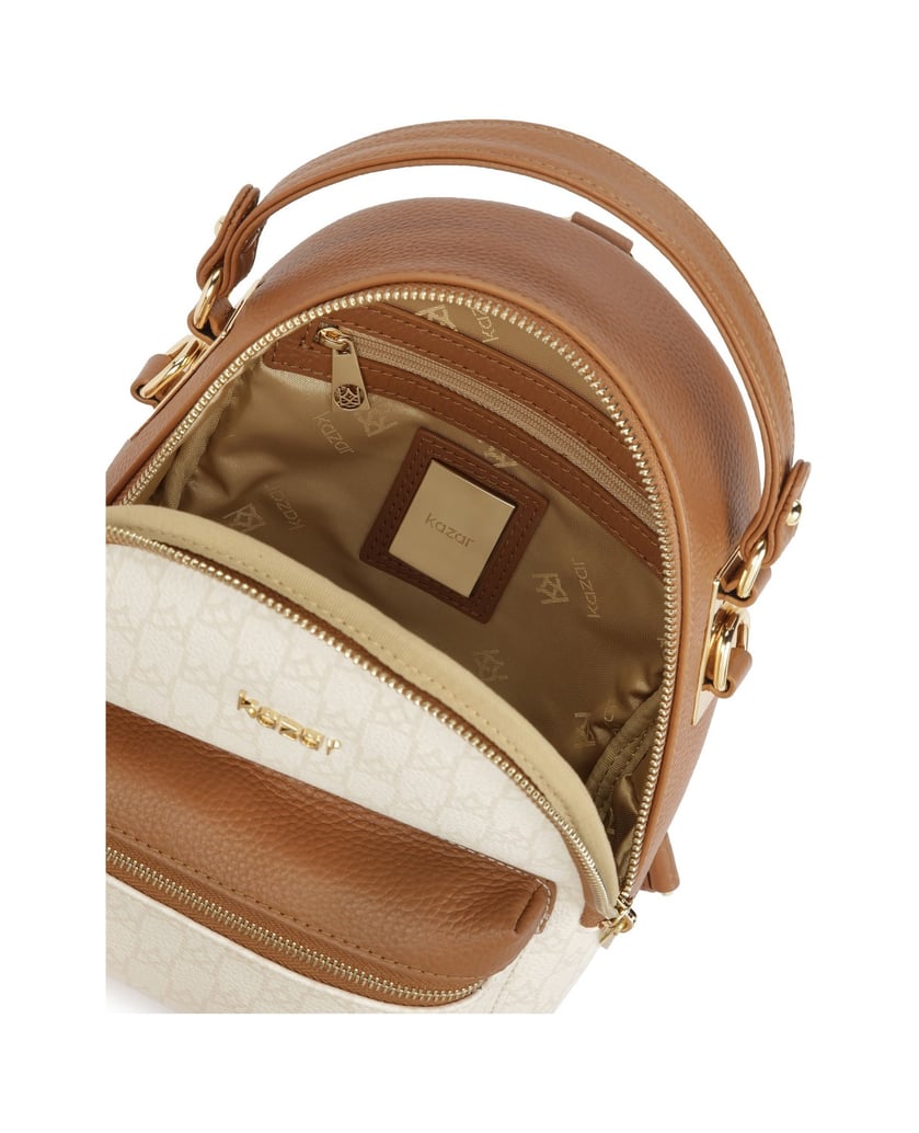 Kazar-Two-tone-leather-2-in-1-backpack-biela