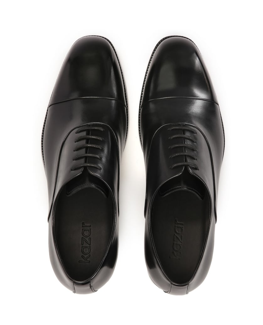 Kazar-Black-oxford-shoes-černá