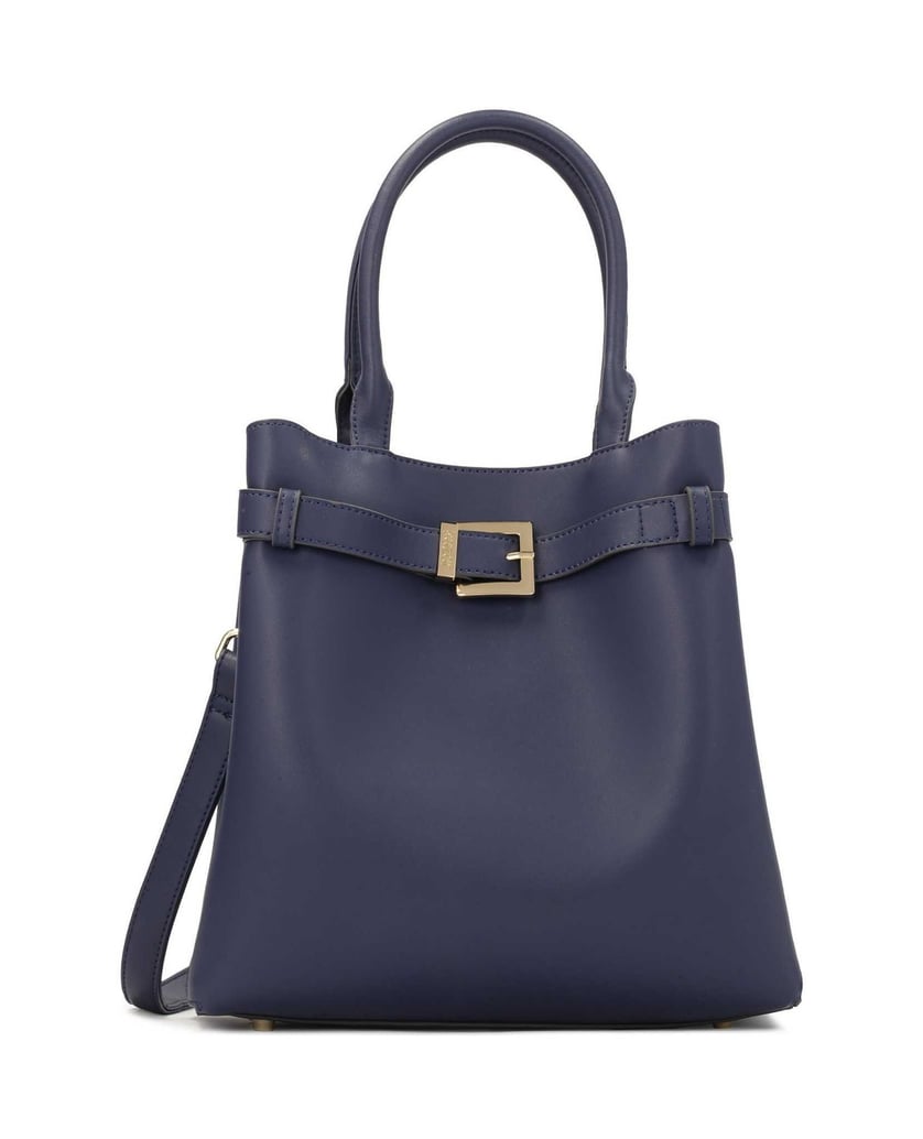Kazar-Navy-blue-handbag-with-hand-grips-and-strap-tmavá-modrá