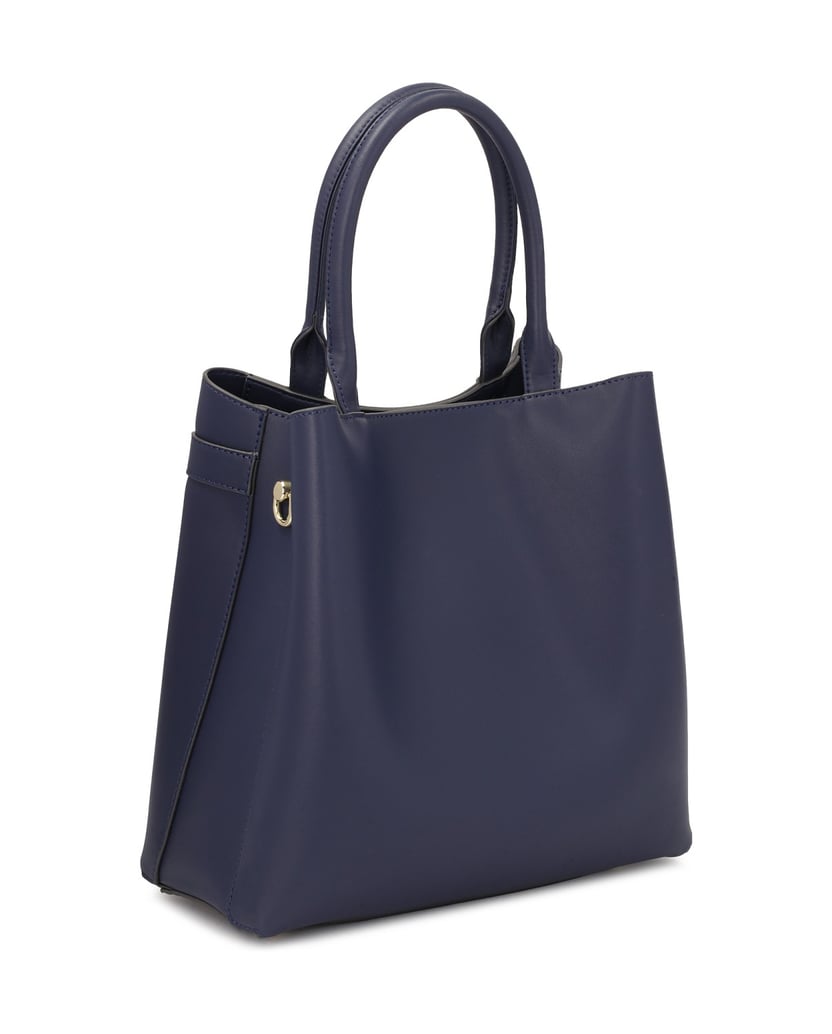 Kazar-Navy-blue-handbag-with-hand-grips-and-strap-tmavá-modrá