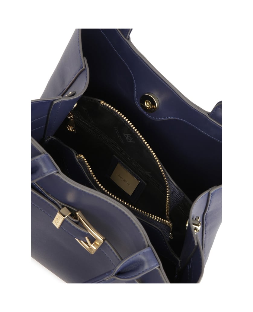 Kazar-Navy-blue-handbag-with-hand-grips-and-strap-tmavá-modrá