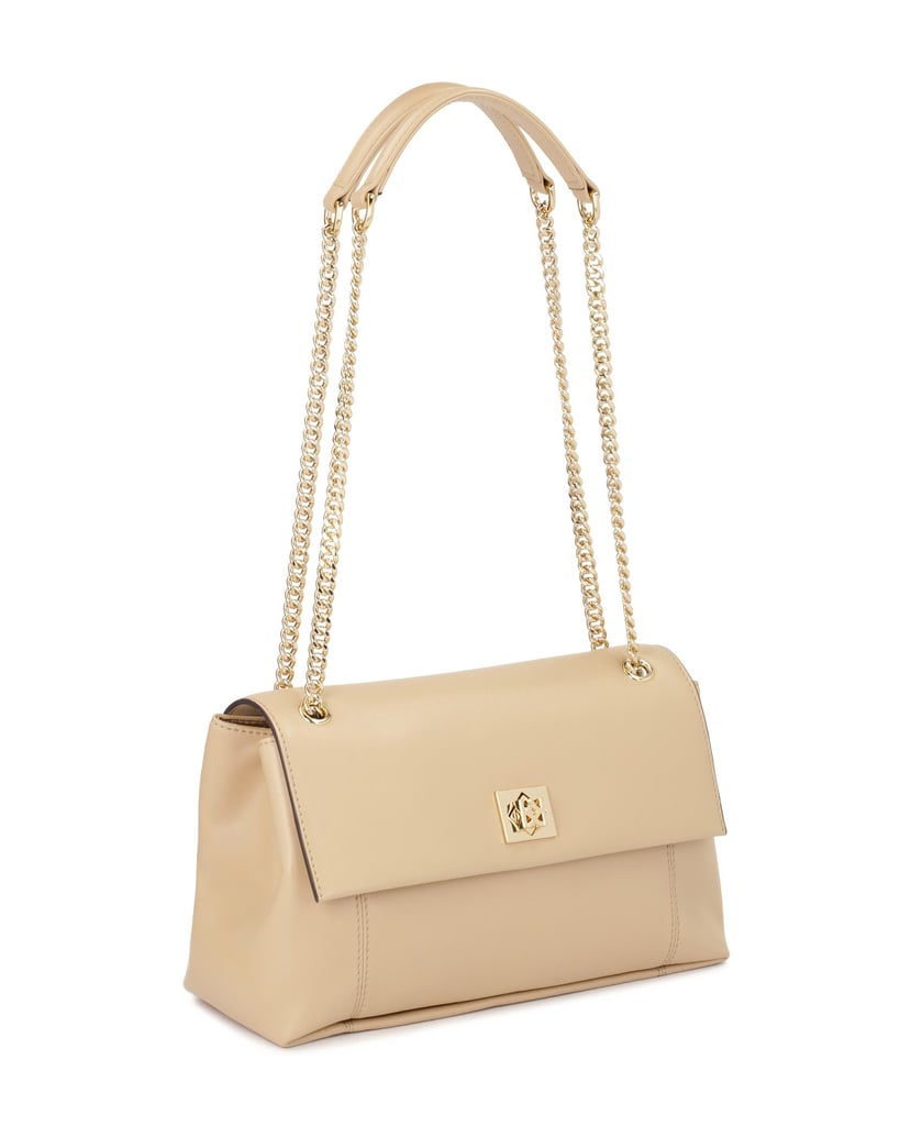 Kazar-Beige-handbag-with-flap-béžová
