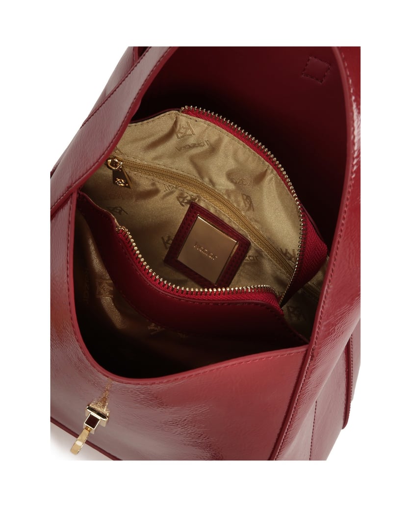 Kazar-Kastanienbraune-Handtasche-aus-geknitter-rot