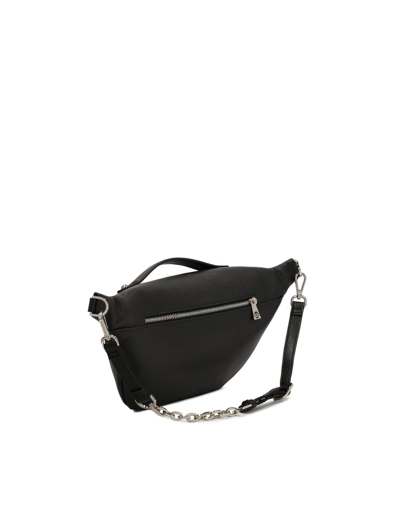 Kazar-Schwarze-klassische-Niere-mit-silbernen