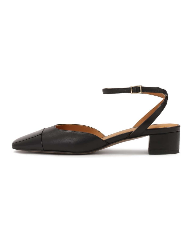 Kazar-Black-pumps-with-ankle-wrap-strap-čierna