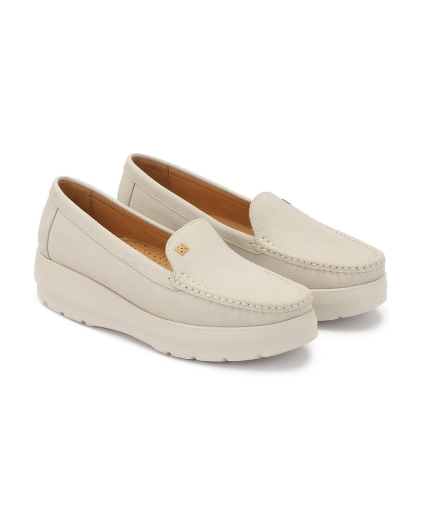 Kazar-Nubuck-loafers-with-thick-sole-biela