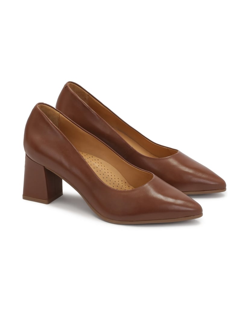 Kazar-Brown-leather-pumps-hnědá