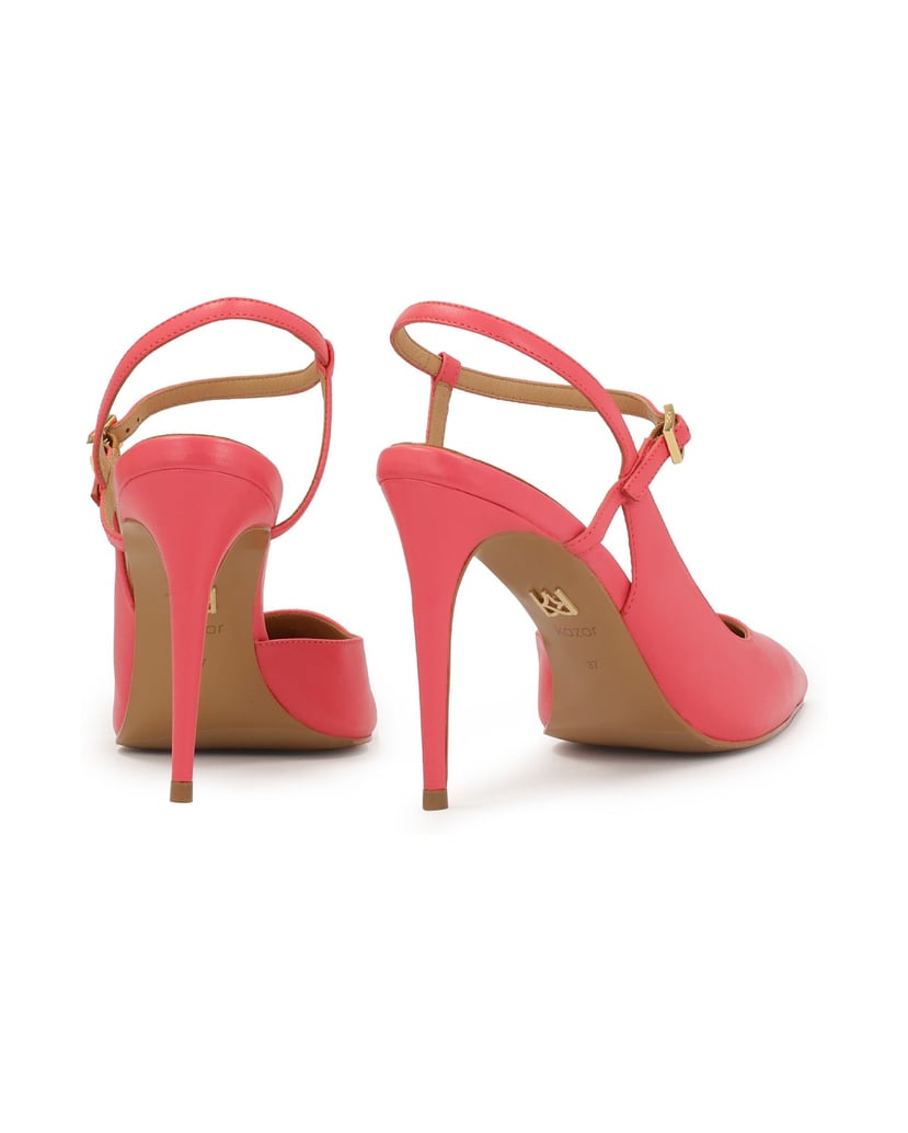 Kazar-Rosa-Pumps-mit-offenem-Absatz-pink