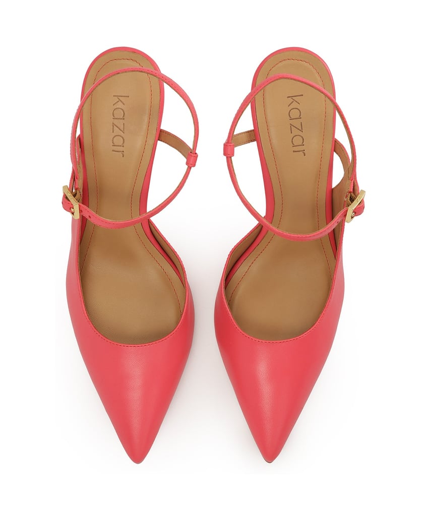 Kazar-Rosa-Pumps-mit-offenem-Absatz-pink