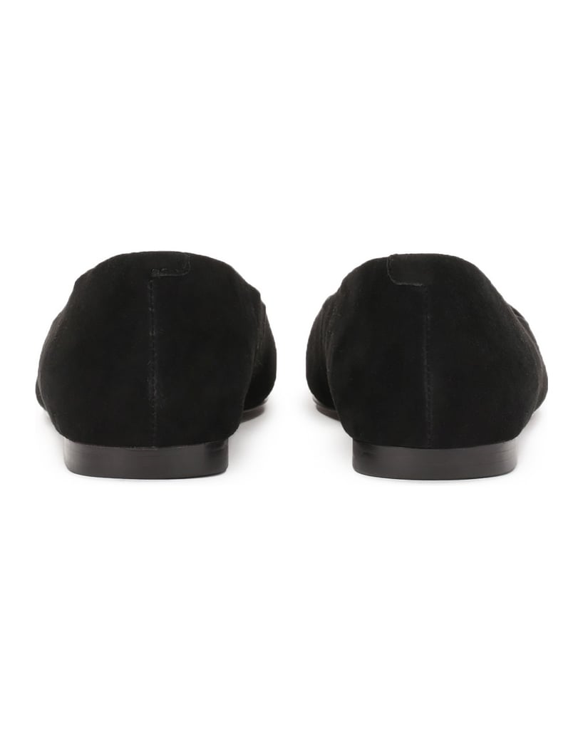 Kazar-Schwarze-Wildlederpumps-mit-quadratischer-Front-schwarz