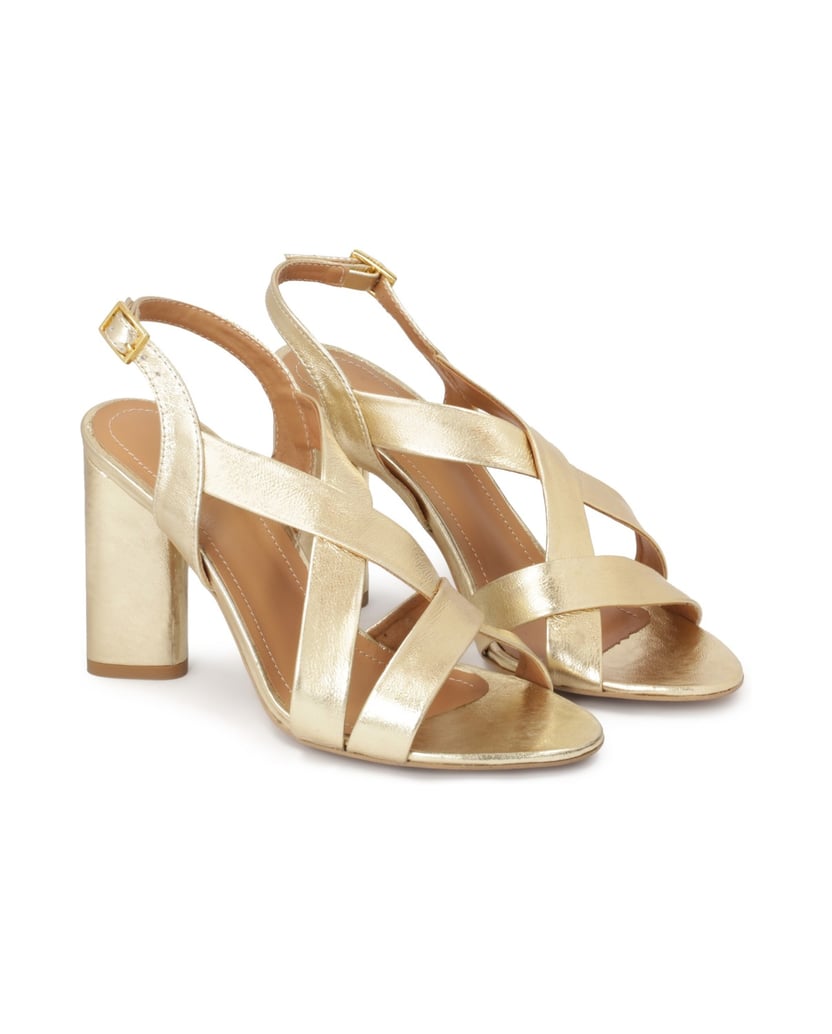 Kazar-Gold-sandals-with-wide-straps-zlatá