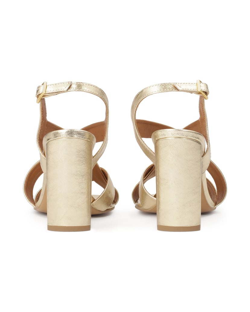 Kazar-Gold-sandals-with-wide-straps-zlatá