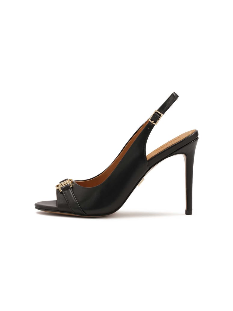 Kazar-Schwarze-Sandalen-mit-Monogramm-von-KAZA